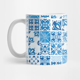 Spanish Tiles with Cats Mug